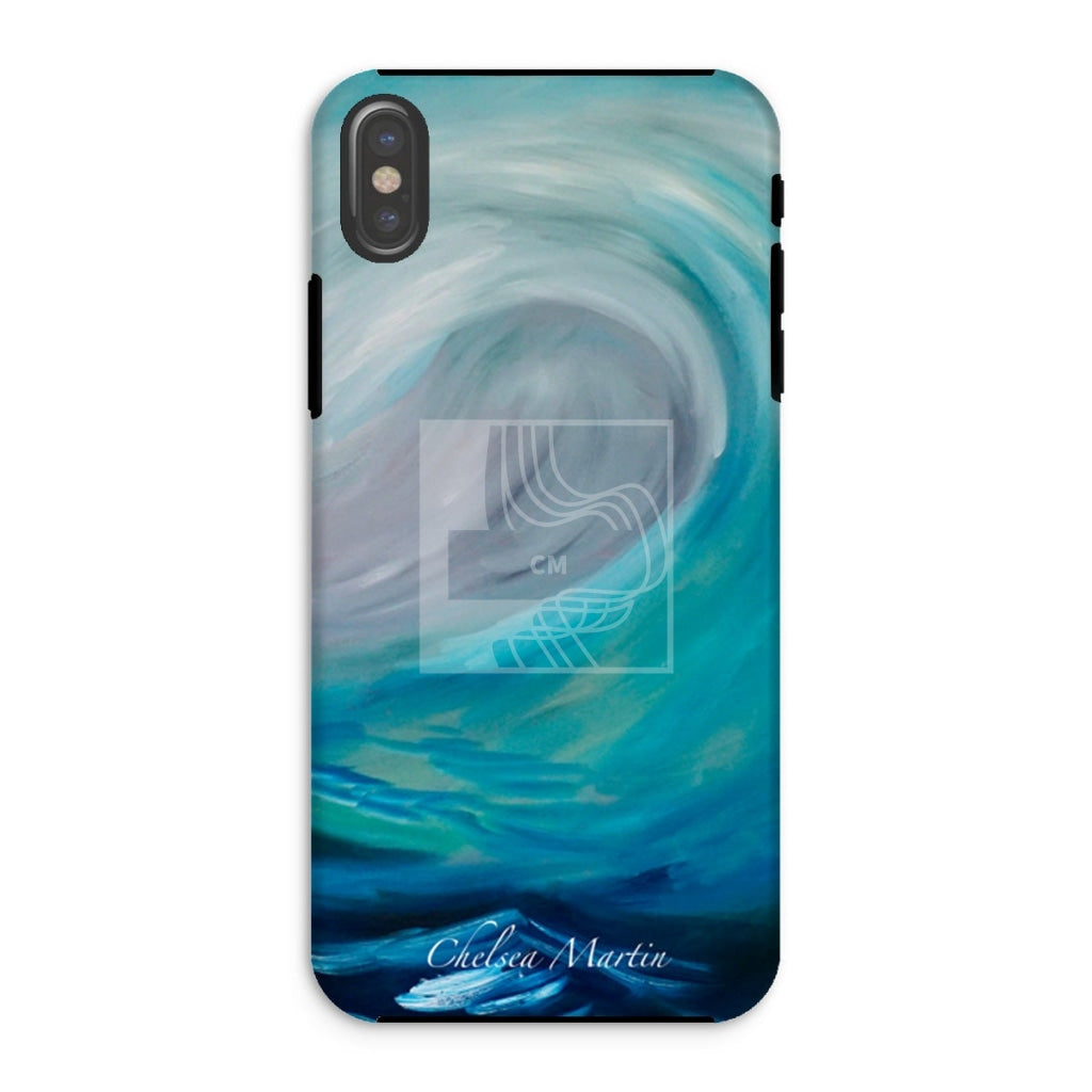 Wave Tough Phone Case Iphone Xs / Gloss & Tablet Cases